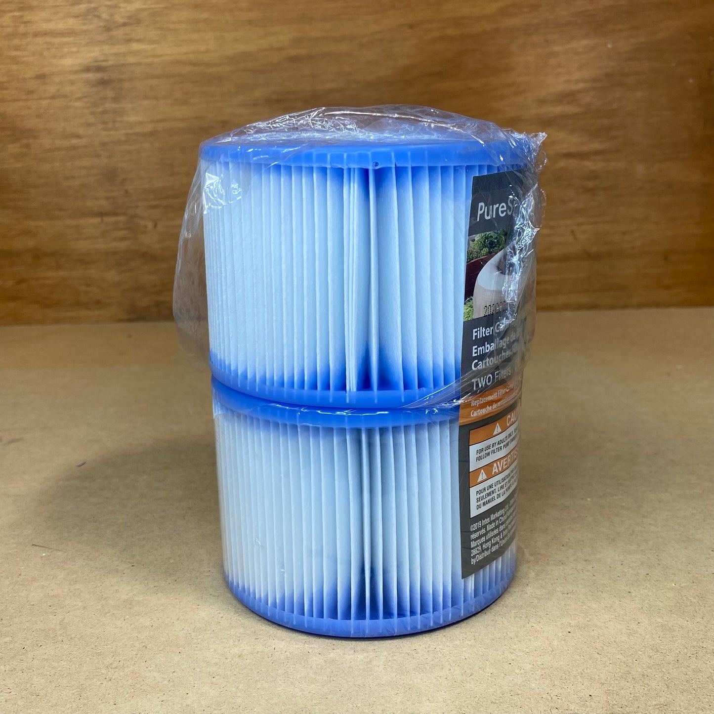 Intex PureSpa Type S1 Filter Cartridge Spa Replacement Cartridges 2-Pack (Open Packaging)
