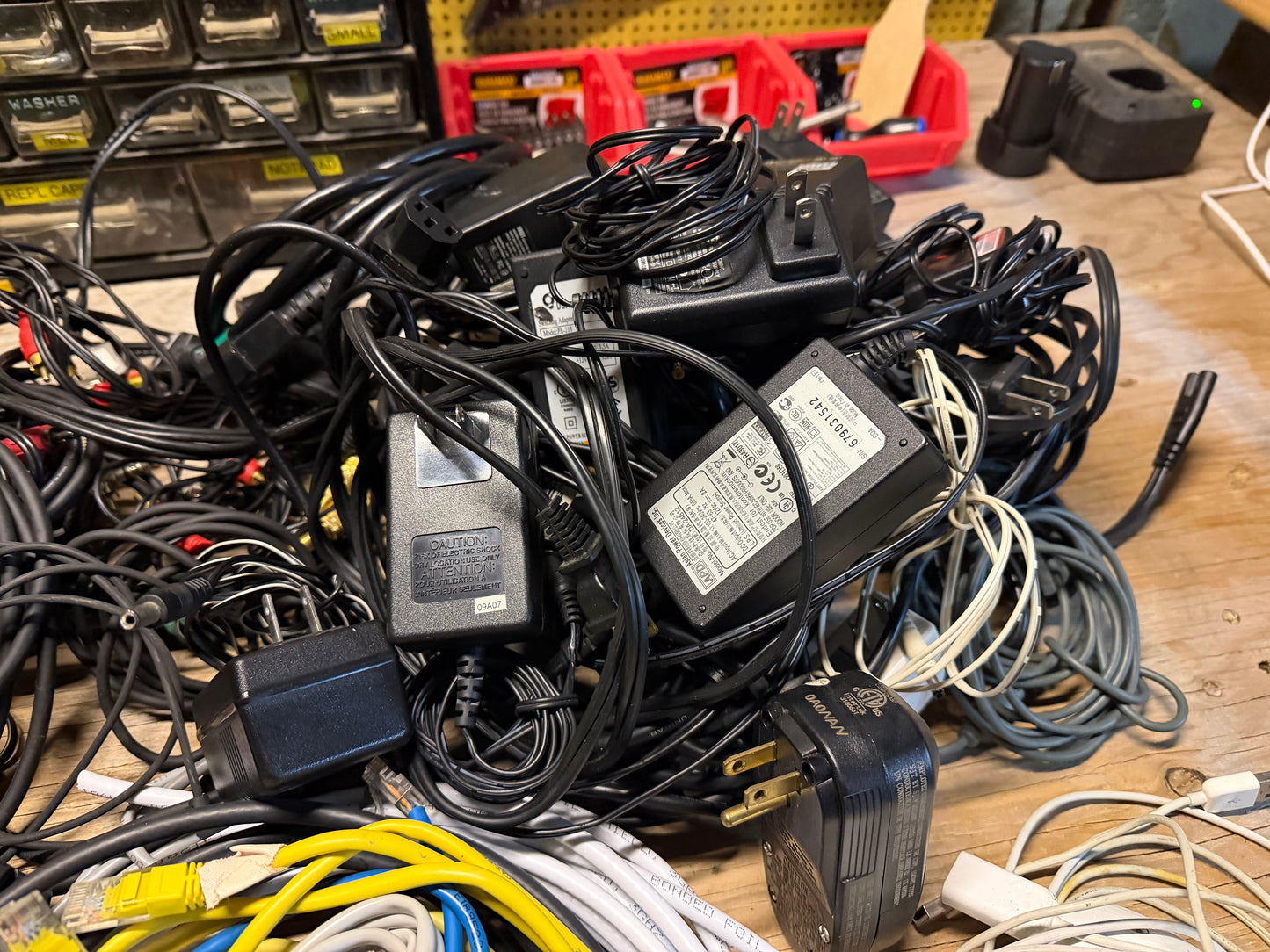 Assorted Cables and Accessories - Audio, Video, Computer, Power