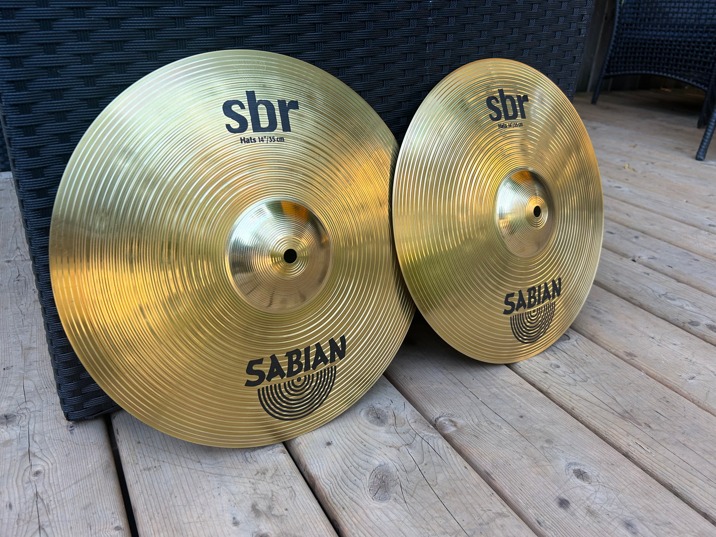 Sabian SBr Series 14” Hi Hats (Model SBR1402)