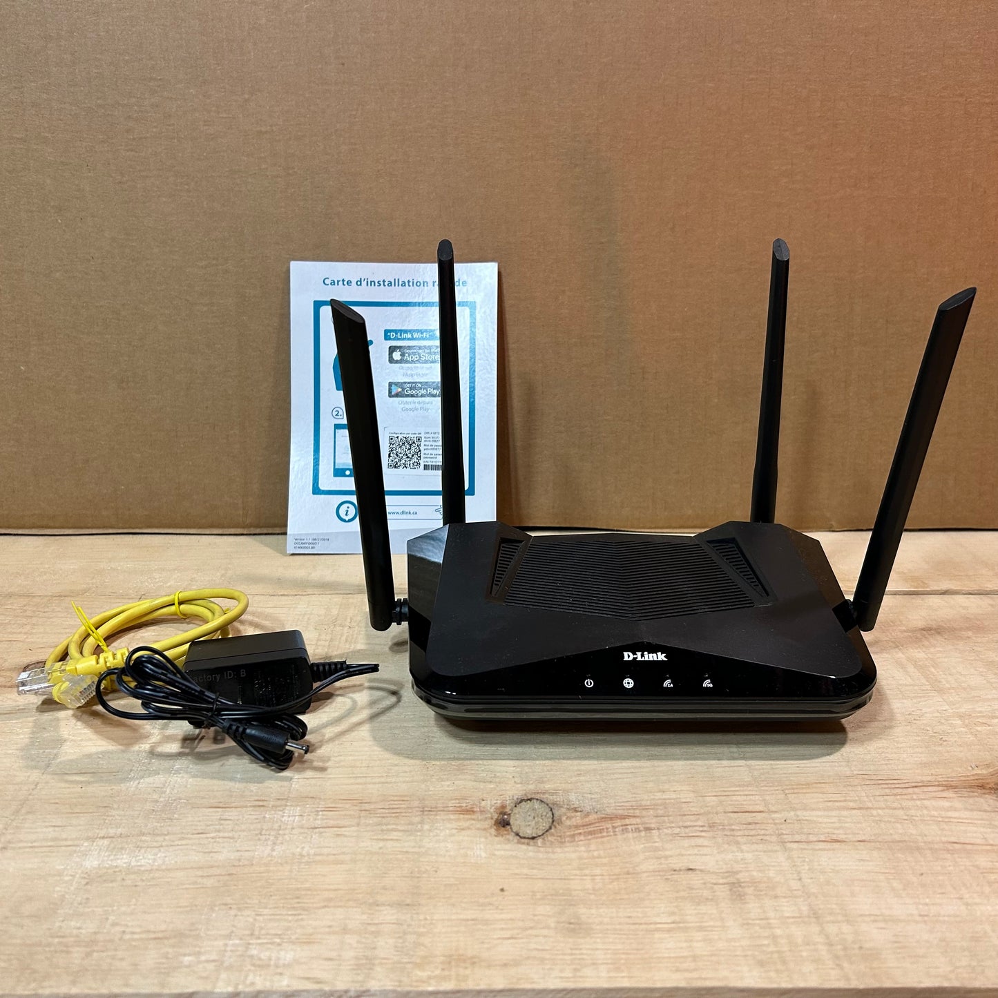 D-Link EXO AX AX1800 Mesh WiFi 6 Wireless Router DIR-X1870