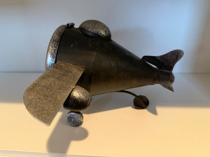 Metal Airplane Clock (Not Working)