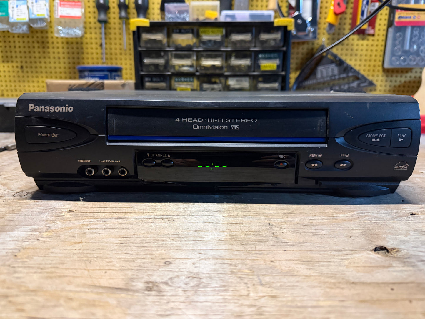 Panasonic PV-V4522 4-Head Hi-Fi VCR (Not Tested)