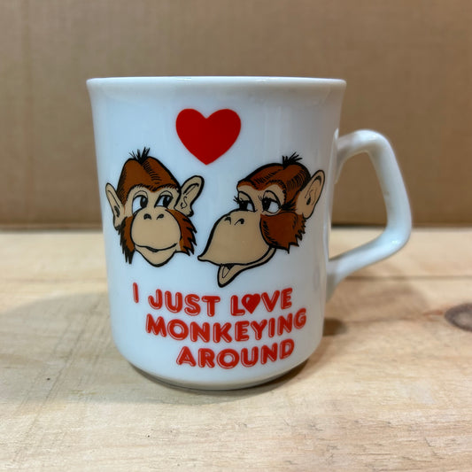 I Just Love Monkeying Around Coffee Mug