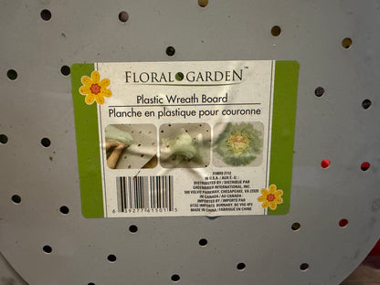 Crafter Lot - Floral Garden 12” Willow Wreaths and Floral Boards