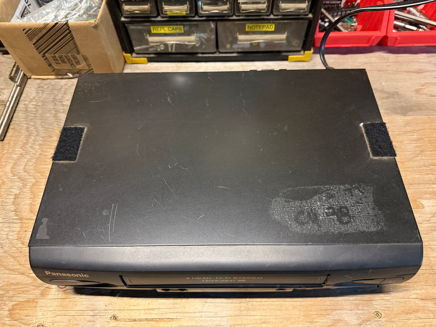 Panasonic PV-V4522 4-Head Hi-Fi VCR (Not Tested)