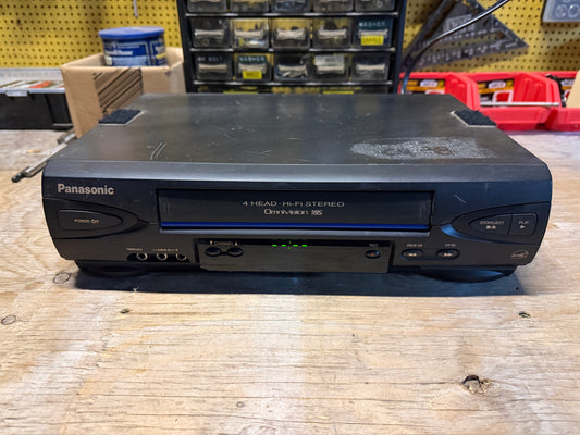 Panasonic PV-V4522 4-Head Hi-Fi VCR (Not Tested)