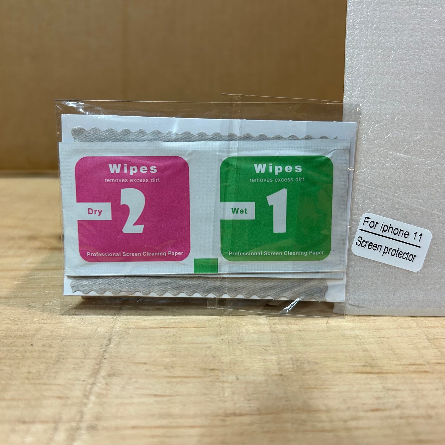 Screen Protector for Apple iPhone 11 (2-Pack with Wipes)