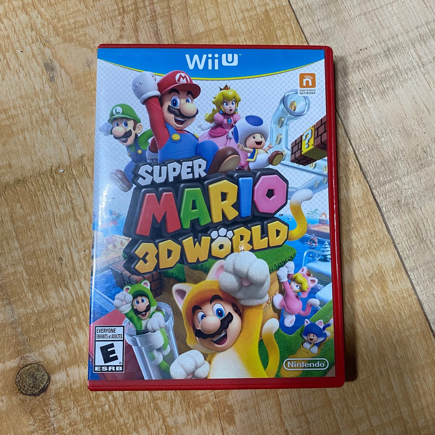 Super Mario 3D World Video Game for Nintendo Wii U 2013