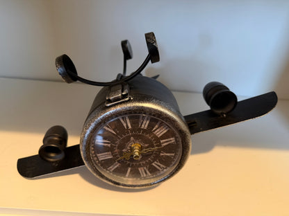 Metal Airplane Clock (Not Working)