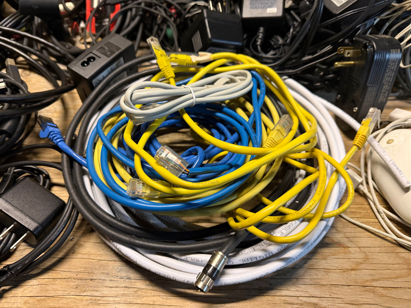 Assorted Cables and Accessories - Audio, Video, Computer, Power