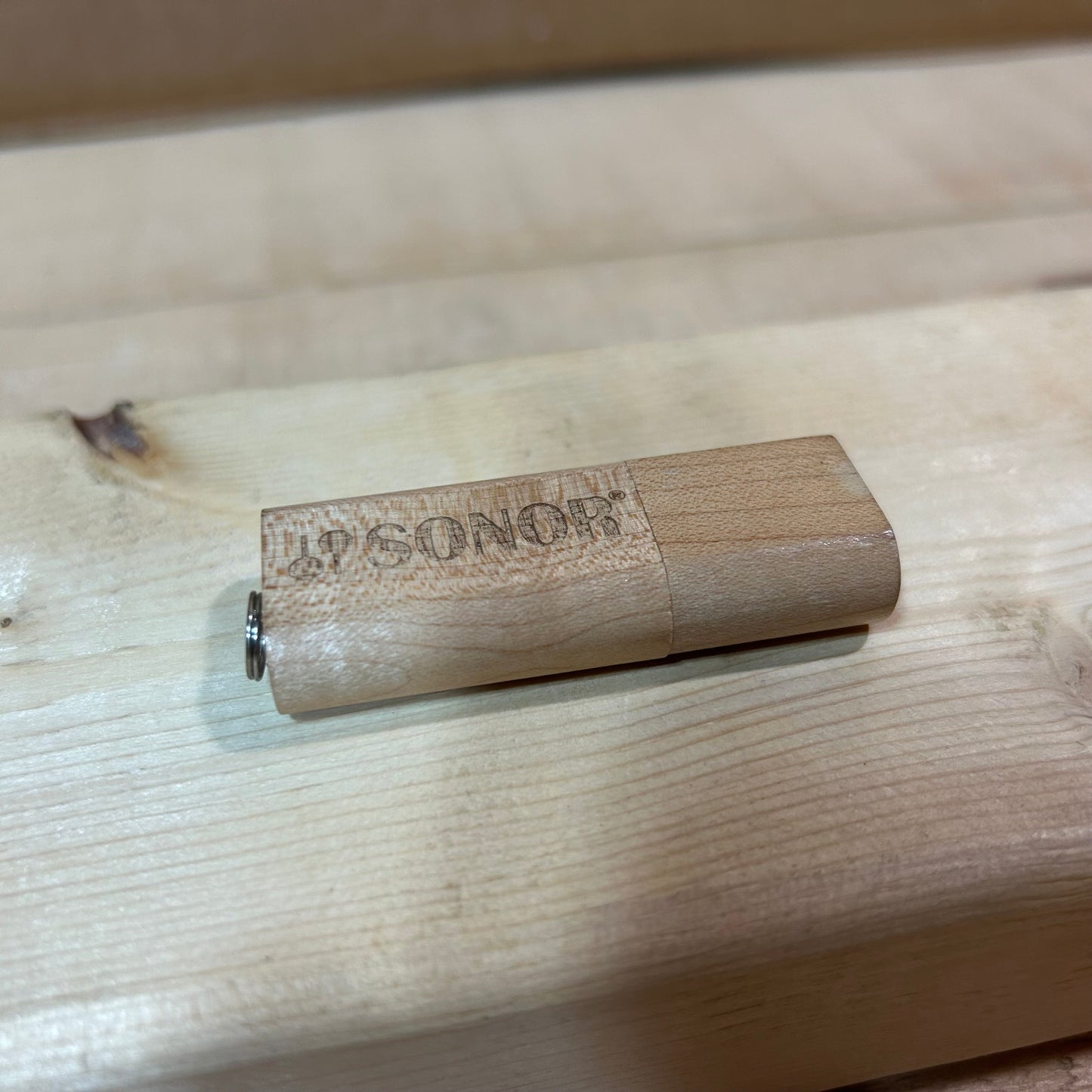 Sonor Drums Branded 8GB USB Drive with Faux Wood Finish