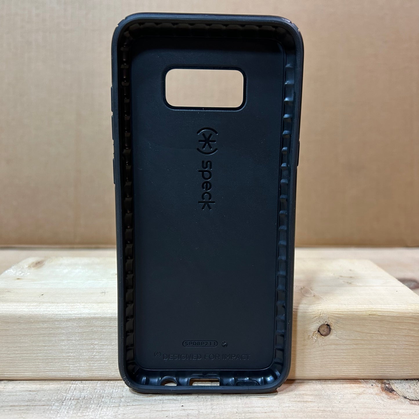 Speck Presidio Cell Phone Case for Samsung Galaxy S8+ (Black)