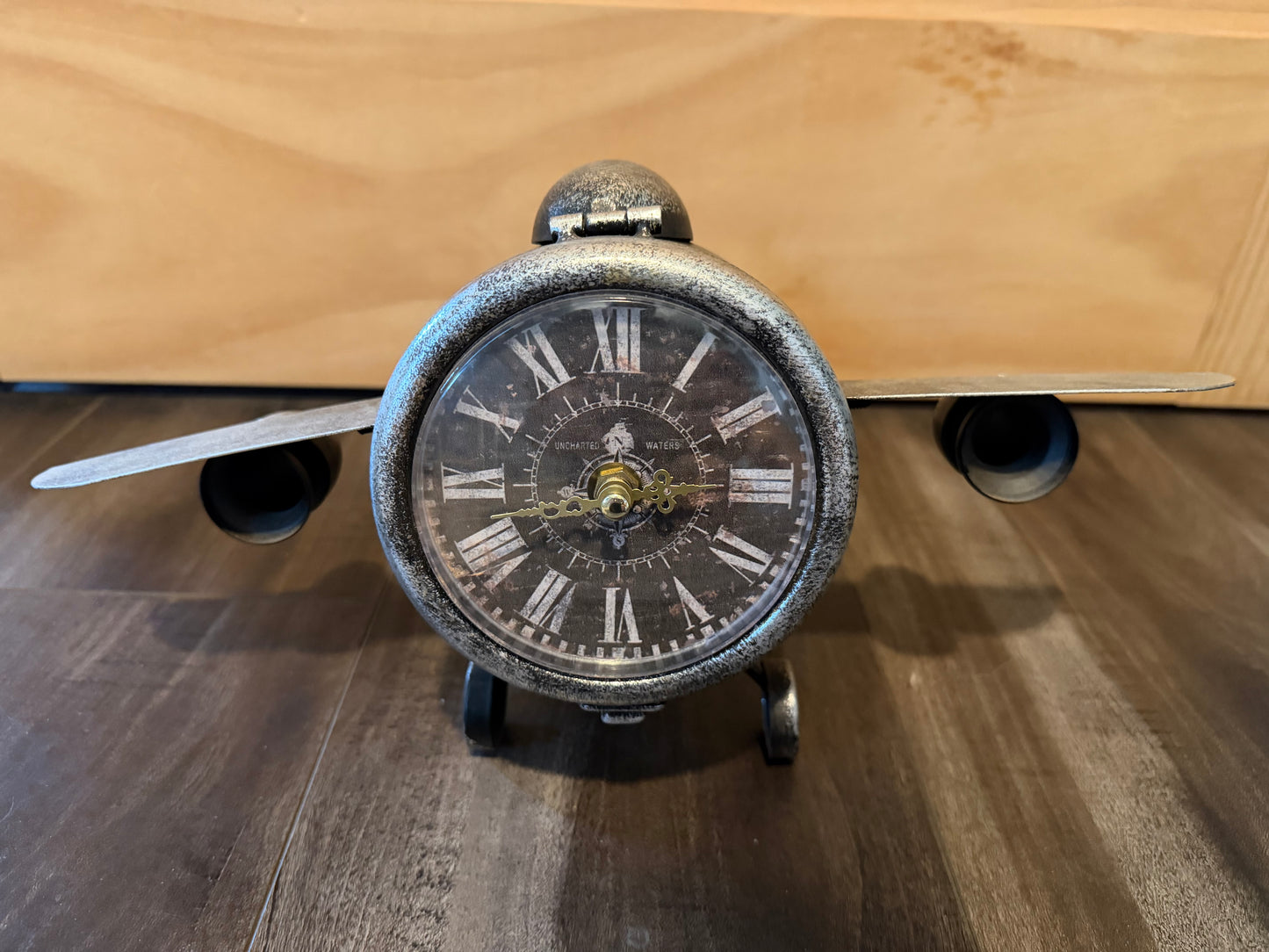 Metal Airplane Clock (Not Working)