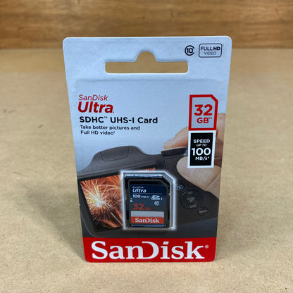 SanDisk 32GB Ultra SDHC UHS-I Memory Card (4-Pack)