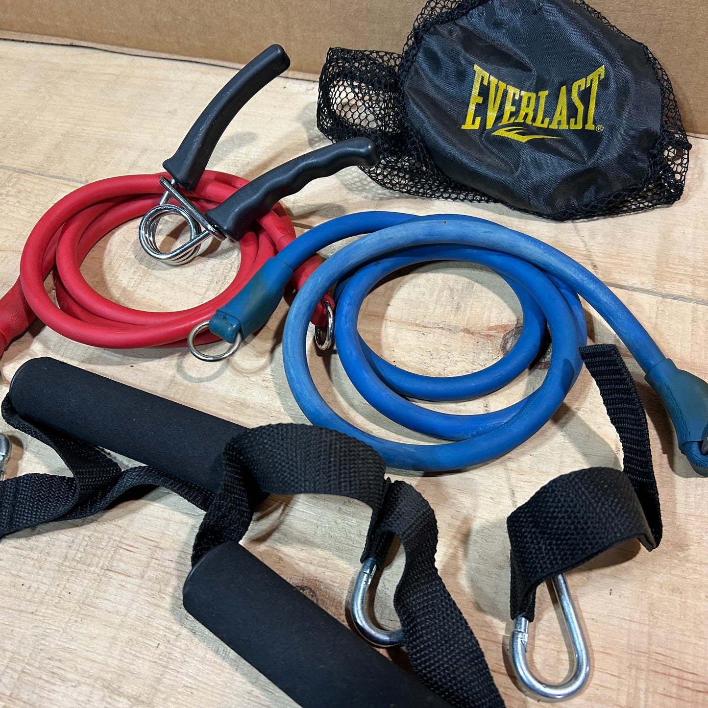 Everlast Tension Devices with Bag Gym Equipment