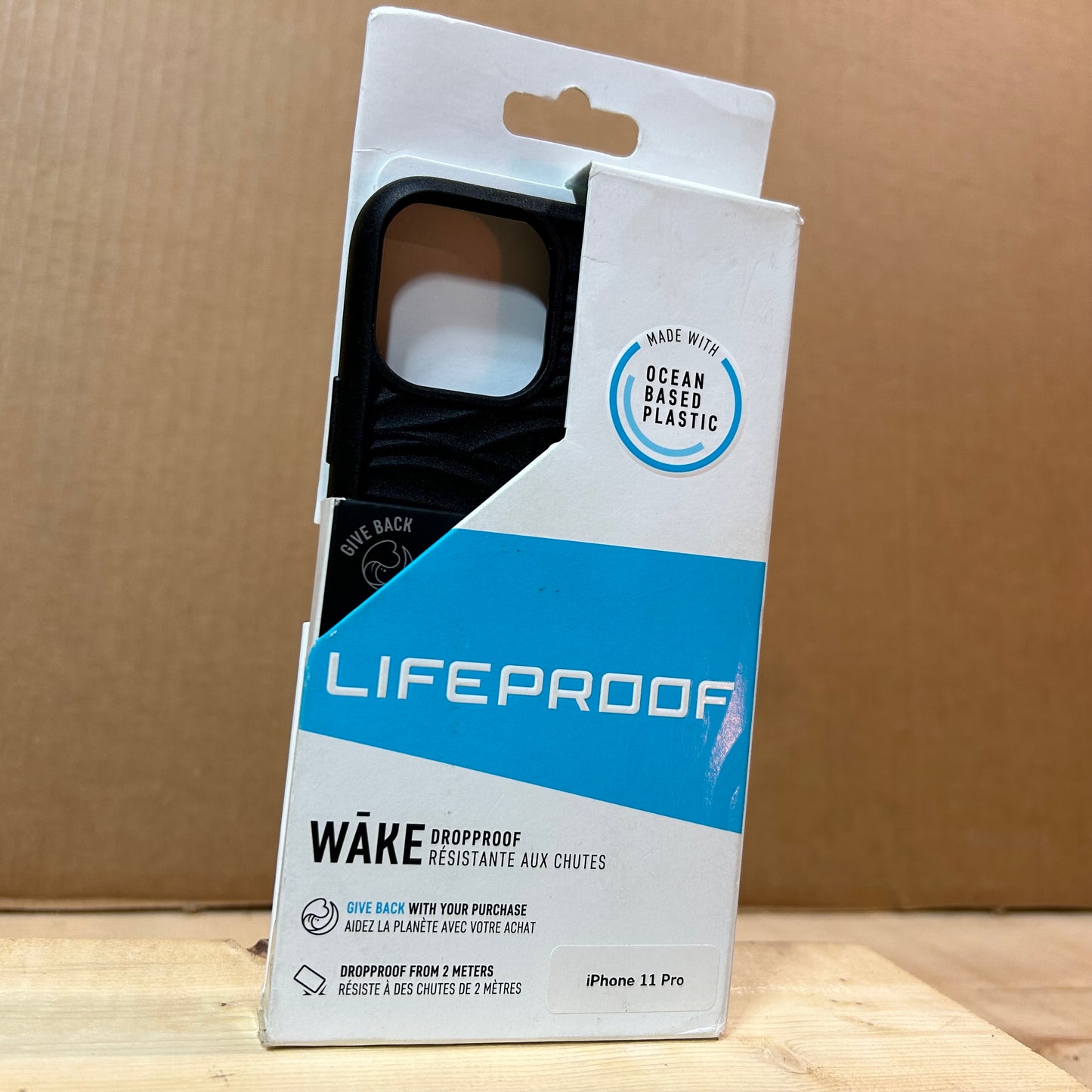 LifeProof Wake Series Eco Protective Case for Apple iPhone 11 Pro (Black)