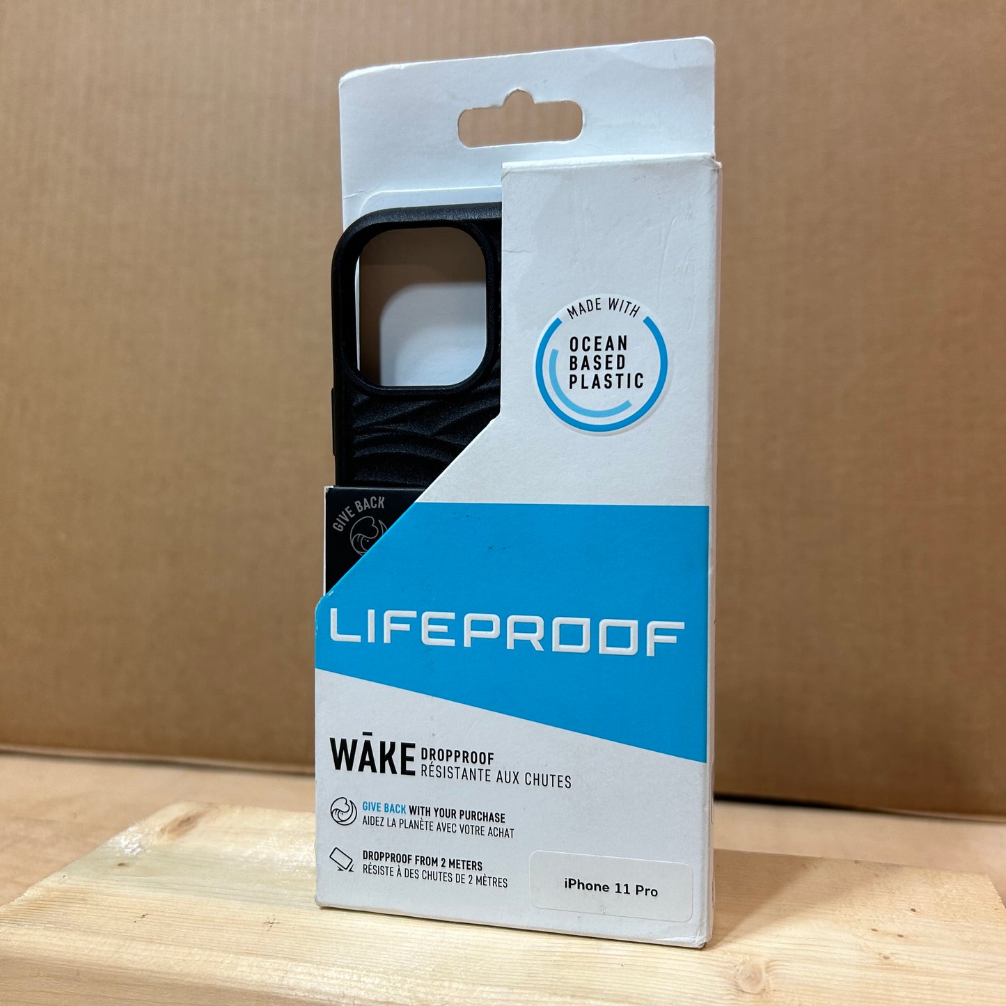 LifeProof Wake Series Eco Protective Case for Apple iPhone 11 Pro (Black)