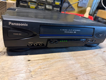 Panasonic PV-V4522 4-Head Hi-Fi VCR (Not Tested)