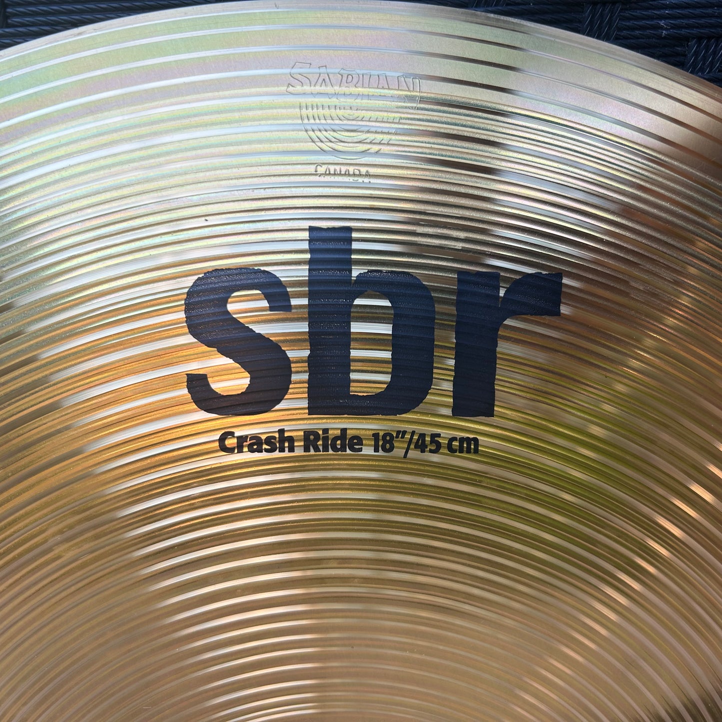 Sabian SBr Series 18” Crash Ride Cymbal (Model SBR1811)