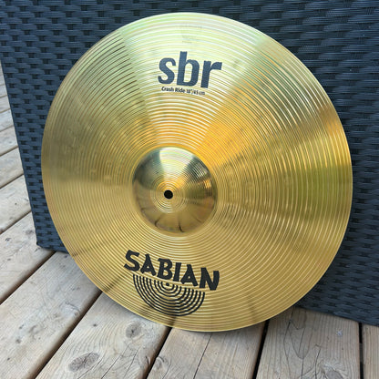 Sabian SBr Series 18” Crash Ride Cymbal (Model SBR1811)