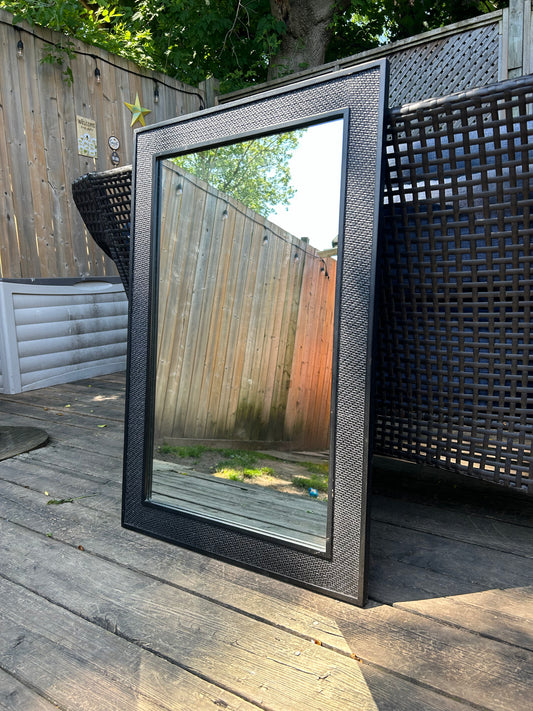 Bathroom Mirror with Black Trim - 3’x2’