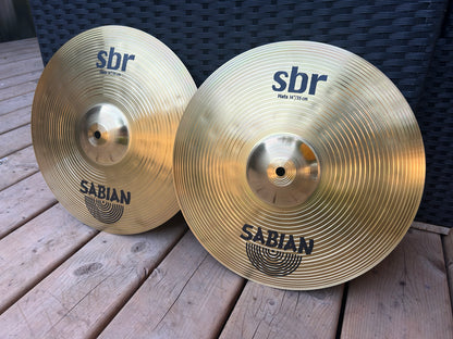 Sabian SBr Series 14” Hi Hats (Model SBR1402)